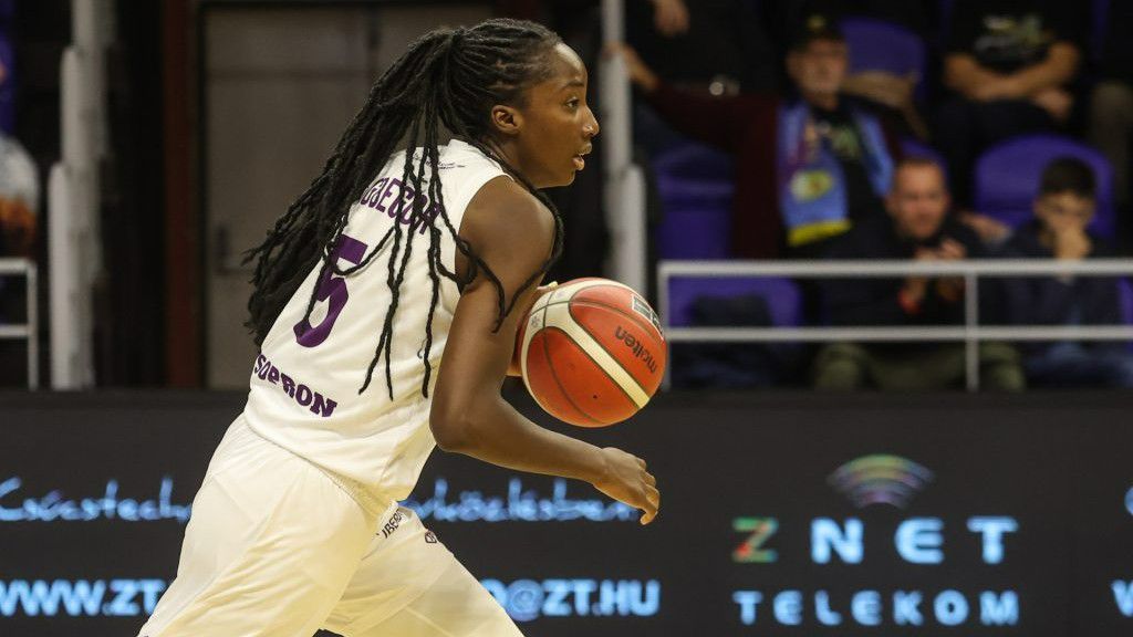 Brittney Sykes is bekerült a második forduló álomcsapatába a női kosárlabda Euroligában (fotó: wbasket.hu)