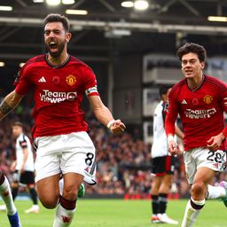 Bruno Fernandes jubilált, és megmentette az újabb égéstől a Manchester Unitedet – videóval