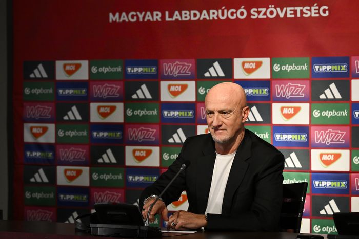 Marco Rossi kihirdette keretét az Örményország és Írország elleni mérkőzésekre (Fotó: MTI)
