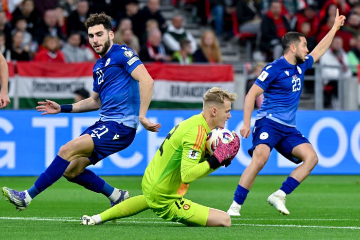 Egyelőre nem tudni, Tóth Balázs védhet-e újra az örmények ellen (Fotó: MTI/Illyés Tibor)