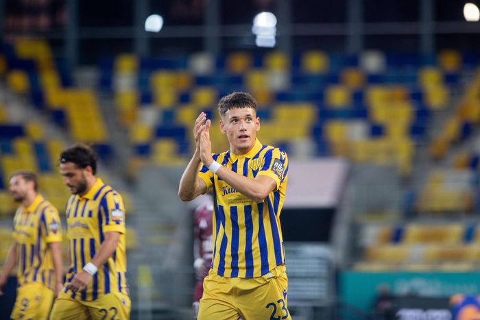 Damir Redzic hat góljával a szlovák élvonal góllövőlistájának harmadik helyén áll (Fotó: DAC)