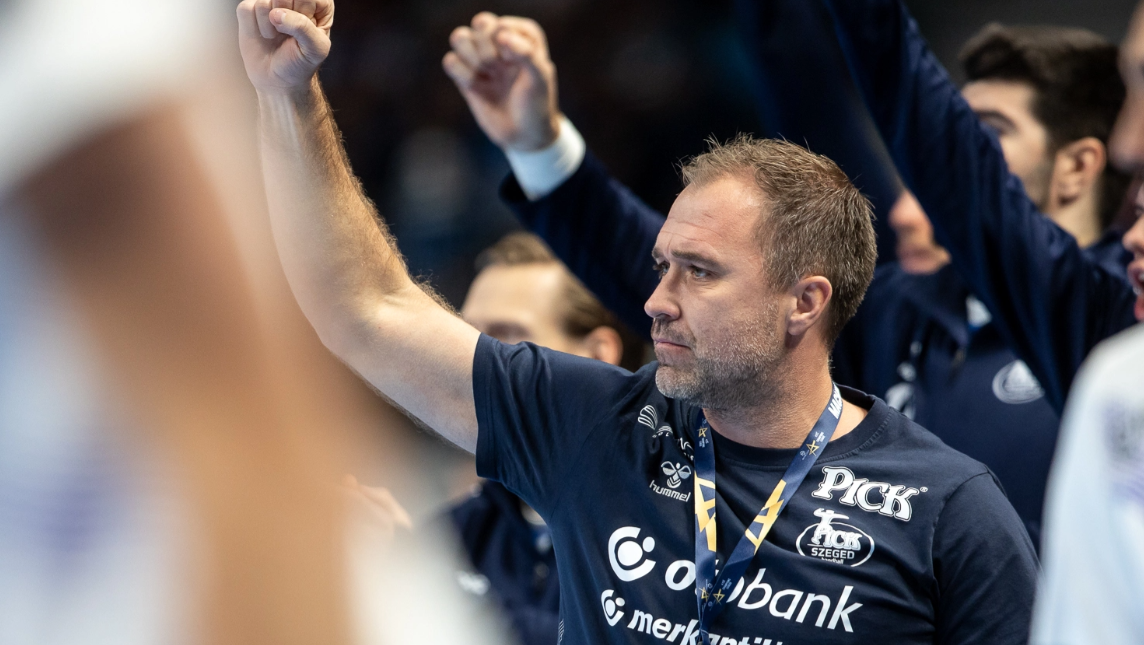 Michael Apelgren szerint a Szegednek minden találkozón a maximumot kell nyújtani a BL-ben (Fotó: pickhandball.hu)