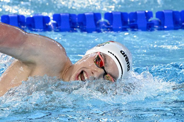 Ez volt a magyar csapat második dobogós helyezése (Fotó: MTI)