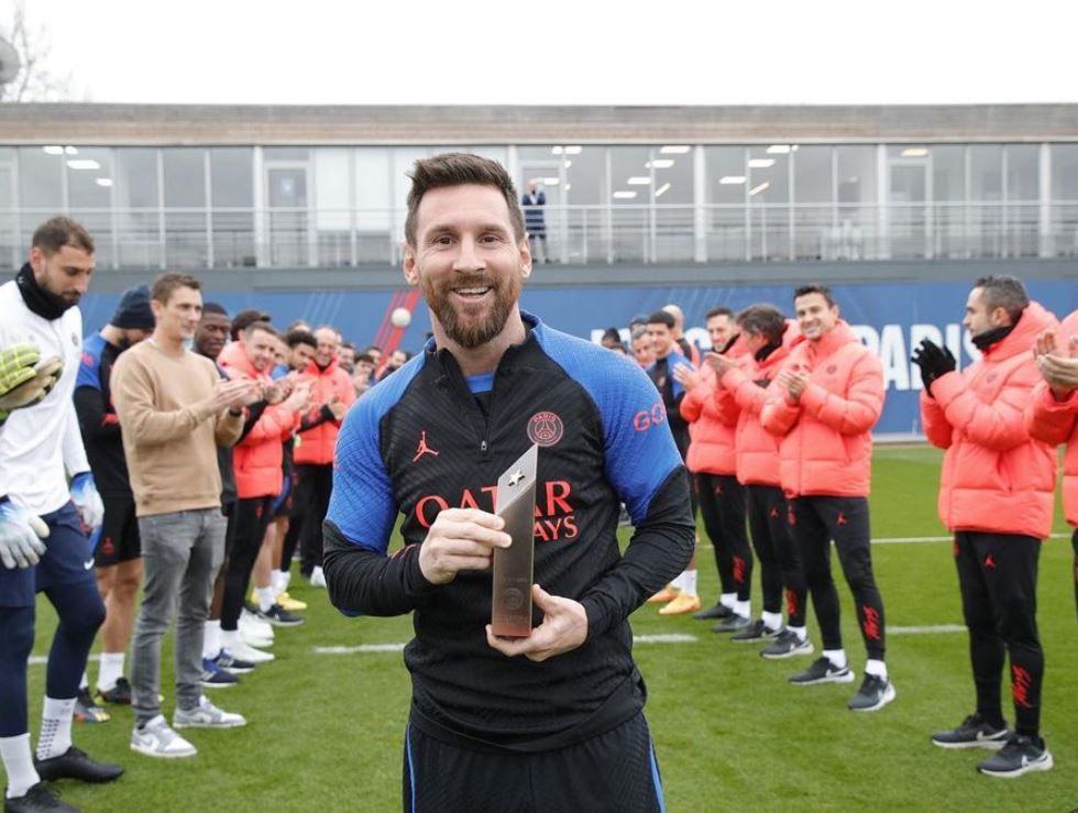 Messi világbajnokhoz illő fogadtatásban részesült a PSG-nél /Fotó: Instagram
