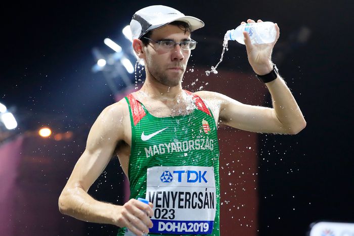 Venyercsán Bence minden idők legjobb magyar eredményét érte el 15 km-es gyaloglásban