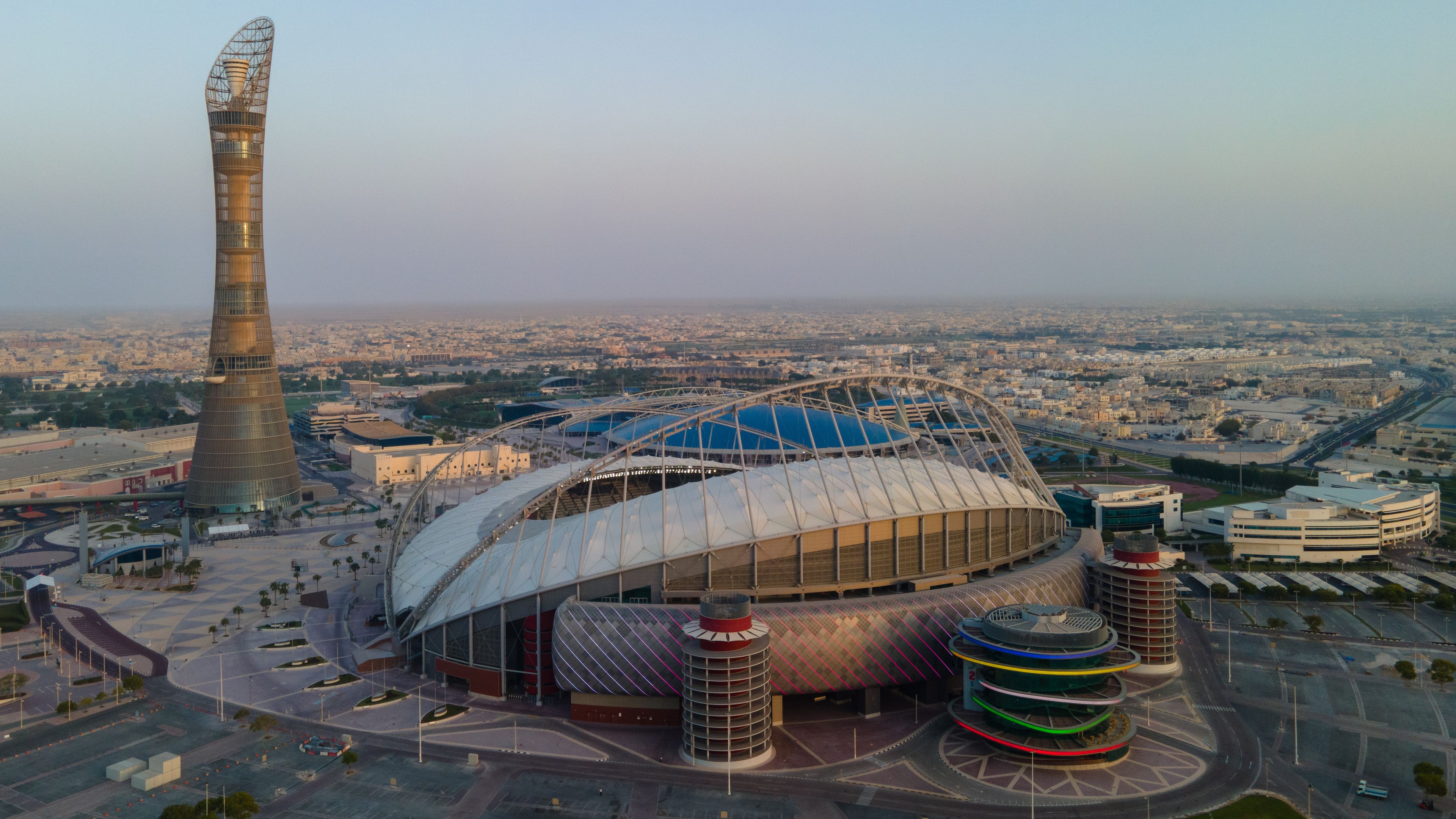 A katari Khalifa Stadion (Fotó: Getty Images)