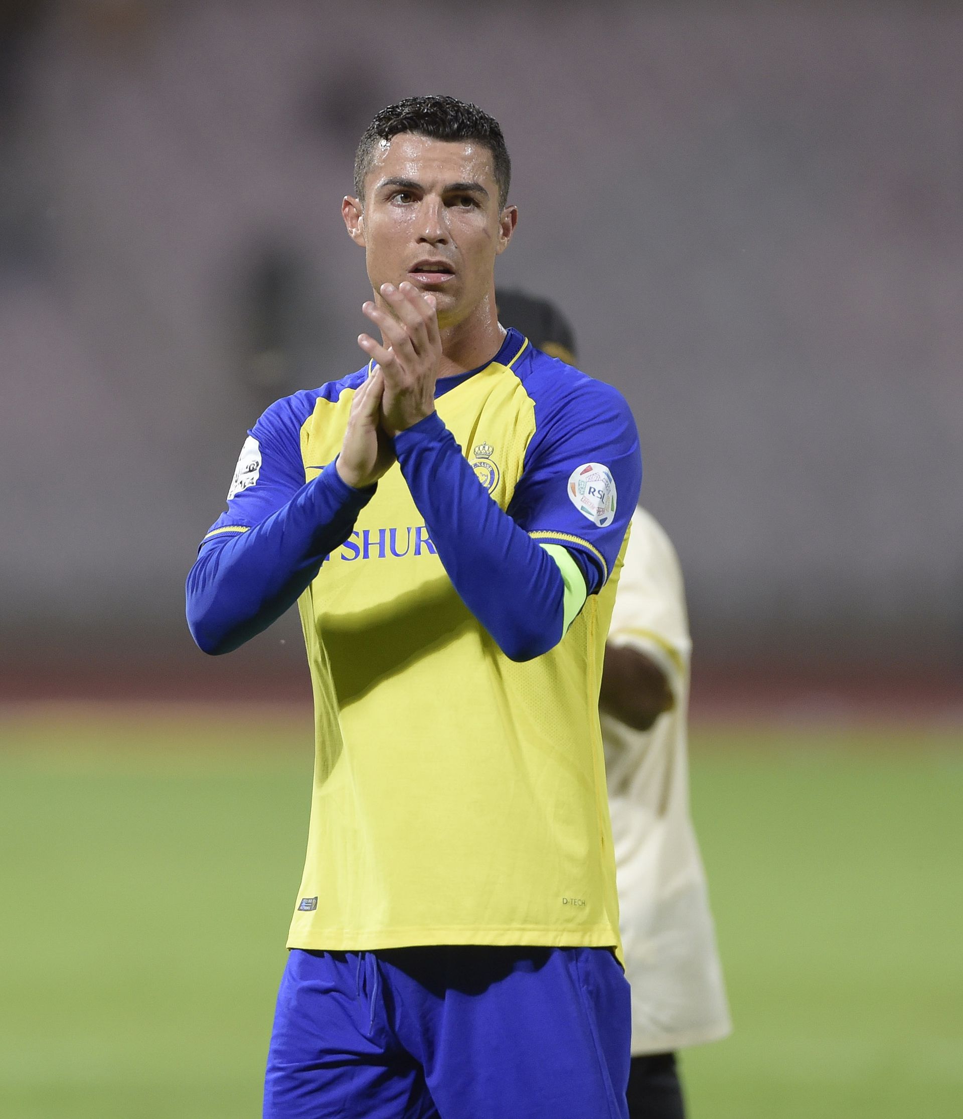 Jelenleg Cristiano Ronaldo a világ legjobban fizetett focistája, évi 75 milliárd forintnyi eurót kap az al-Nasszrnál / Fotó: Gettyimages