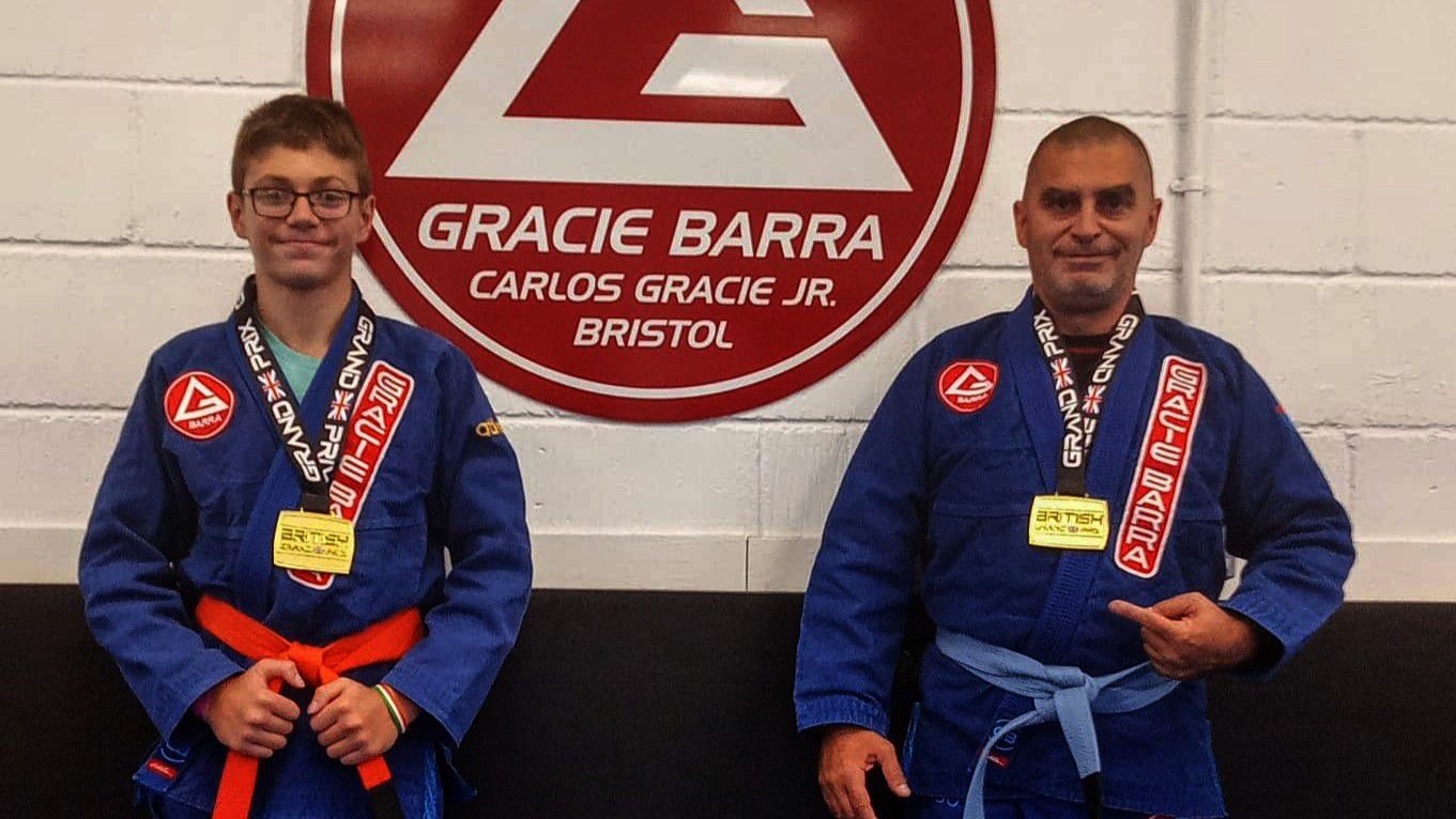 Apa és fia is brit és magyar jiu jitsu-bajnok