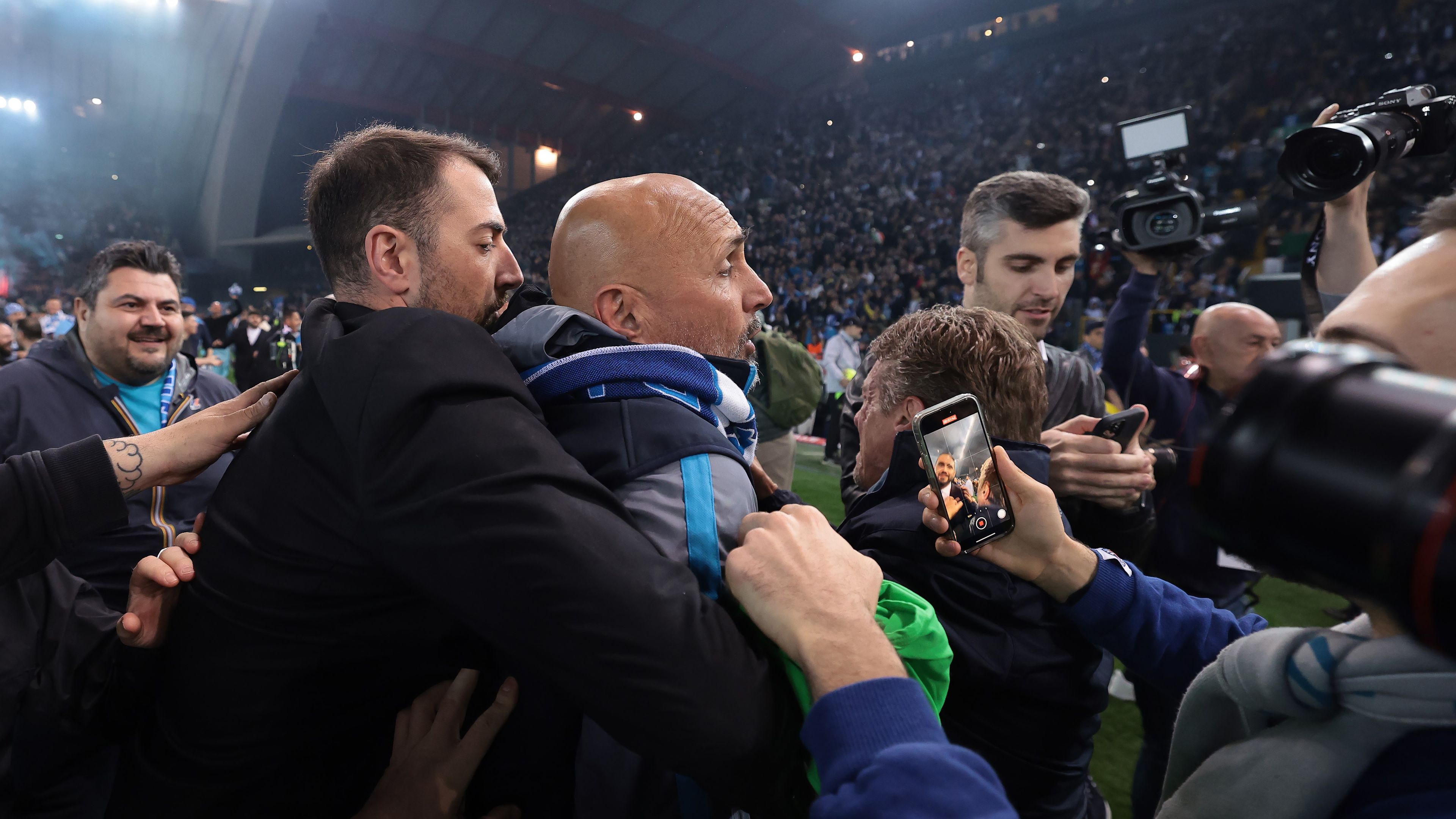 A bajnok Napoli edzője: „Mégsem mondhattam azt, hogy a kiesés elkerüléséért fogunk harcolni"