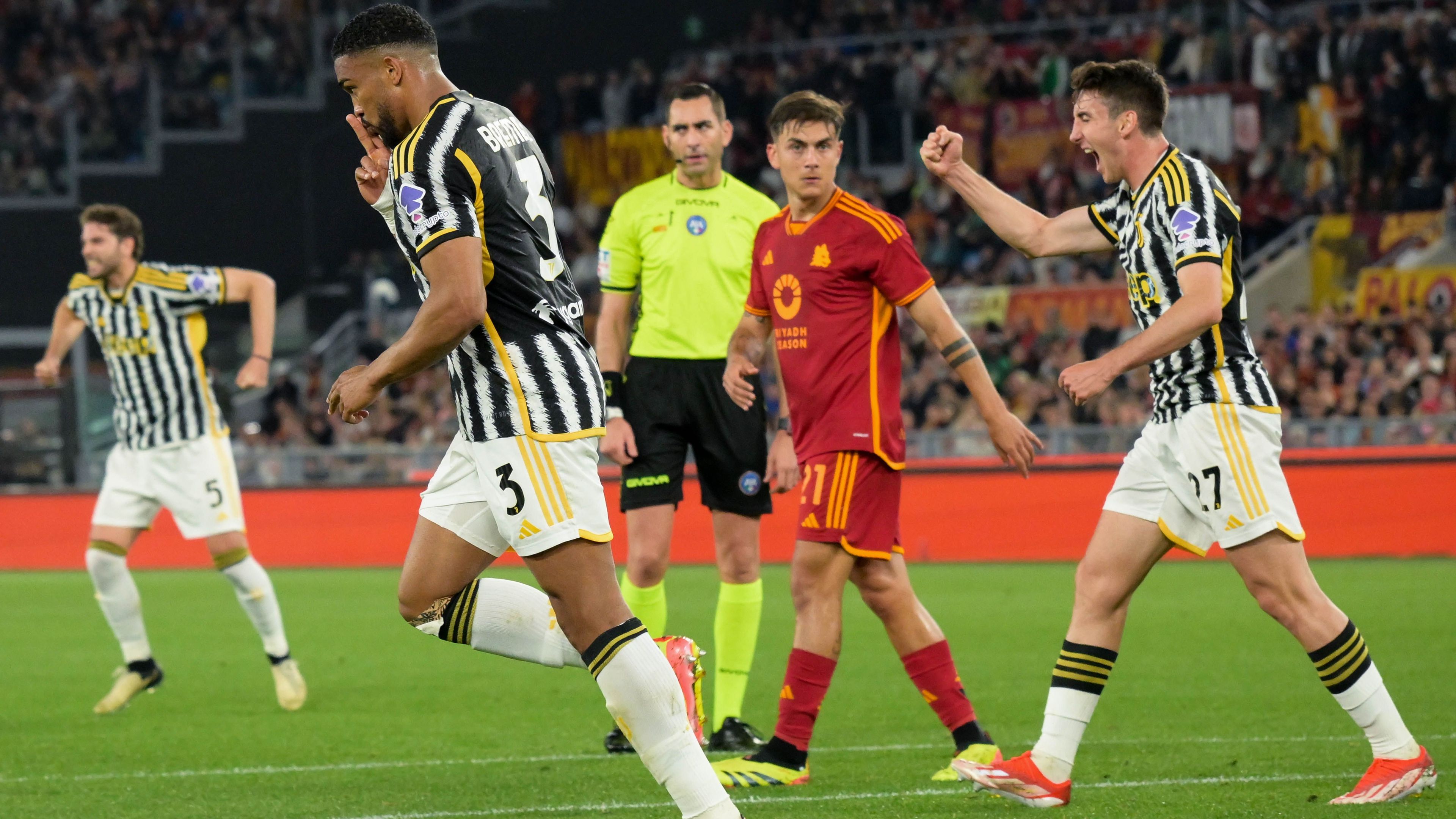 Gleison Bremer szerezte a Juventus egyenlítő gólját az AS Roma otthonában