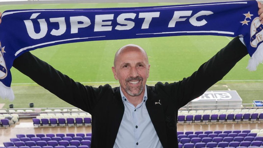 Bemutatta új edzőjét az Újpest