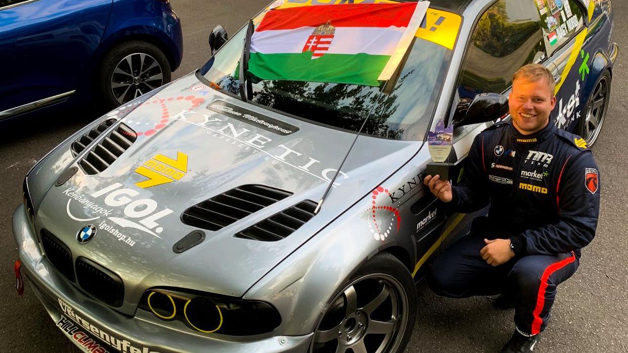 Magyar versenyző vezet összetettben az autós hegyi Eb-n – videóval