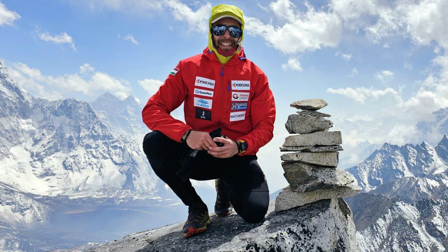 Suhajda Szilárd (Fotó: Kyocera Everest Expedíció 2023)