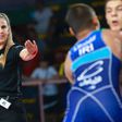 Gabriella a férfiakkal is megbirkózik az olimpián