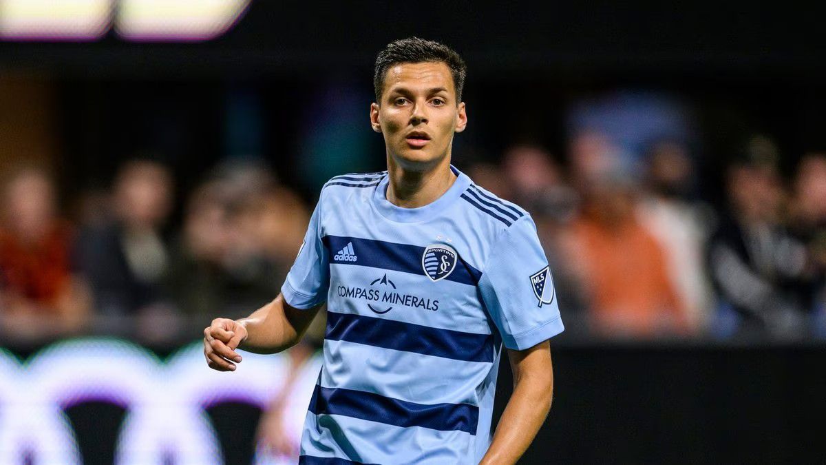 A magyar válogatott támadó sem tudott segíteni csapatán (Fotó: Facebook/Sporting Kansas City)