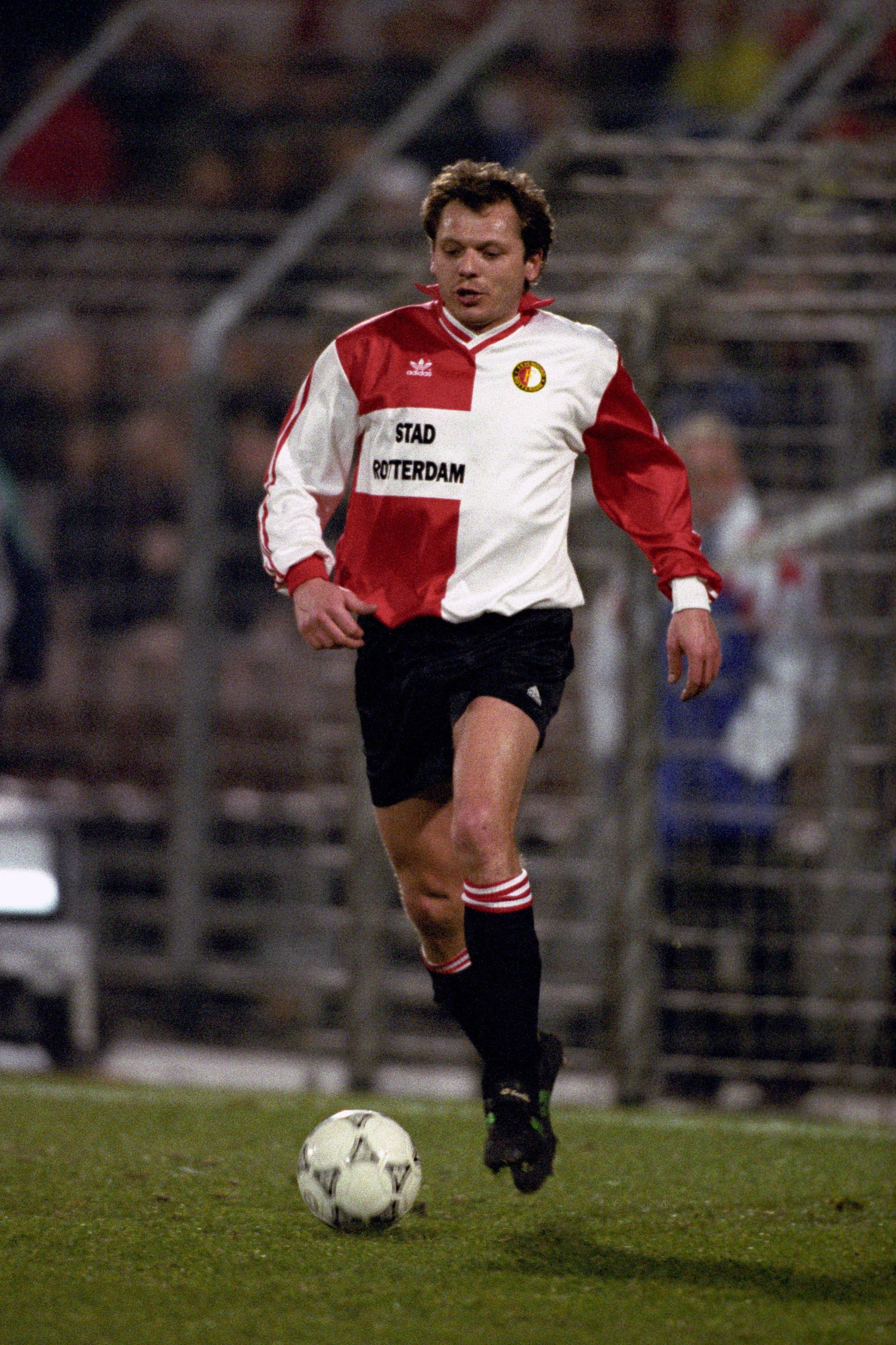 A holland Feyenoord szurkolói nem felejtették el az egykori gólvágót /Fotó: Getty Images
