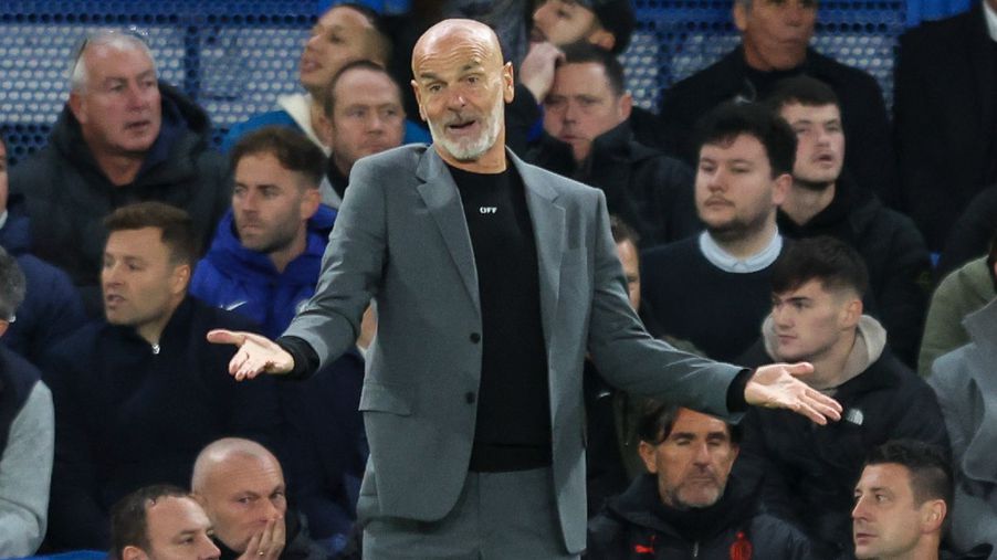 Stefano Pioli egyértelműen fogalmazott: a Milan nem volt elég jó a Stamford Bridge-en (Fotó: Getty Images)