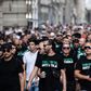 Így vonultak a Ferencváros drukkerei Firenzében – szurkolói videók