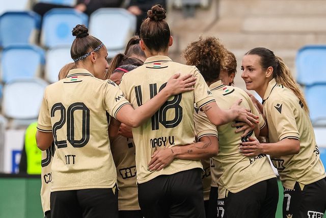 A zöld-fehérek házi gólkirálya, Nagy Vanessza kétszer is eredményes volt. Fotó: Fradi.hu