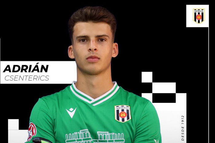 Csenterics Adrián remekel Spanyolországban (Fotó: facebook.com/MeridaAD)