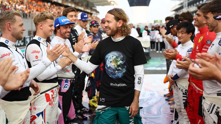 Életműdíjat kapott Sebastian Vettel