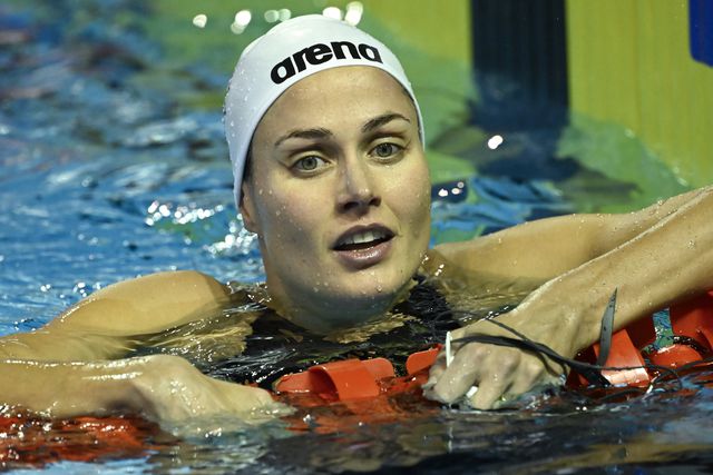 Jakabos Zsuzsanna a negyedik helyen végzett a női 400 méteres vegyesúszás döntőjében