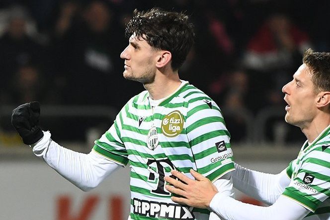 Ötvös Bence gólja döntött csütörtökön (Fotó: Fradi.hu)