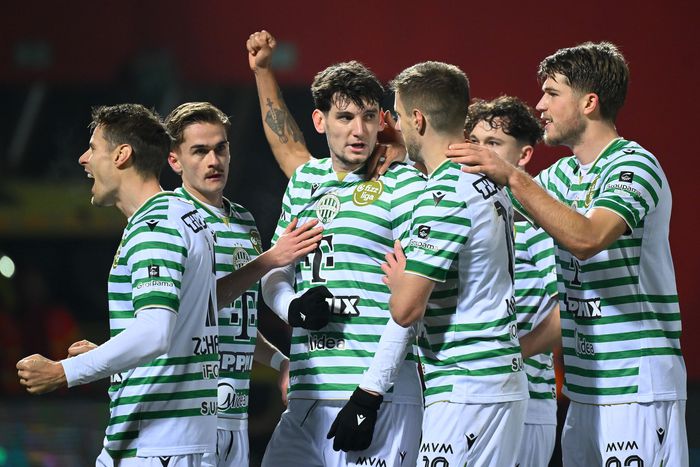 Ötvös Bence büntetőből értékesített góljával nyertek a zöld-fehérek (Fotó: MTI)