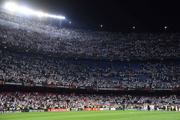 A Barcelona klubvezetése nem szeretne ilyen képeket látni a keddi BL-mérkőzés alkalmával