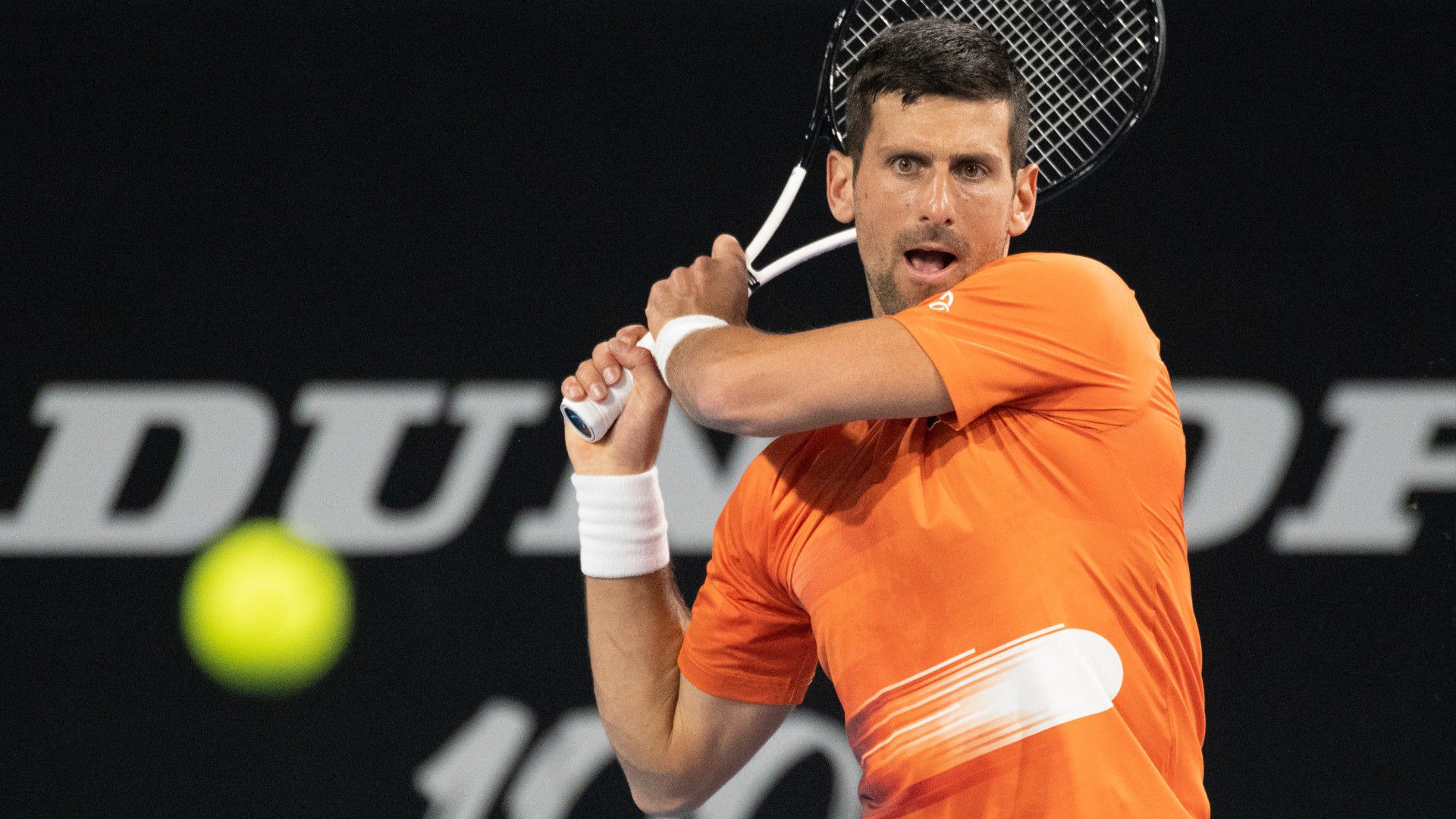 Novak Djokovics elődöntős Adelaide-ben (Fotó: Getty Images)