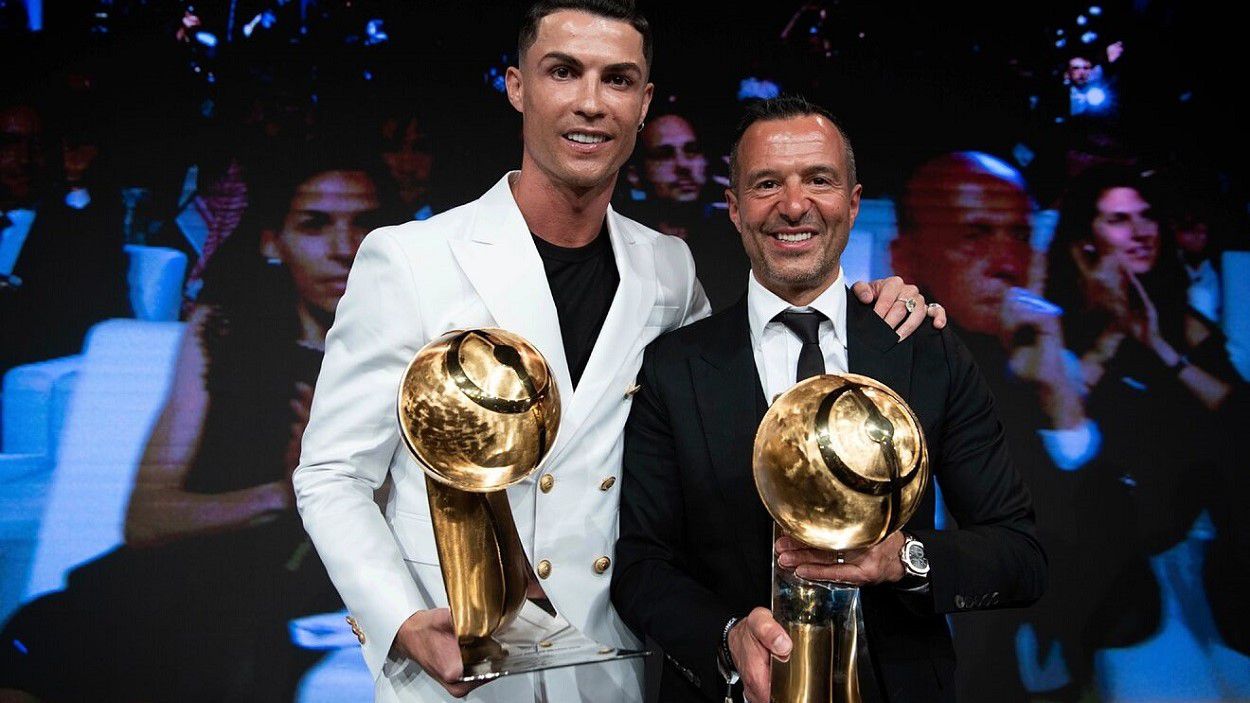 Cristiano Ronaldo és Jorge Mendes