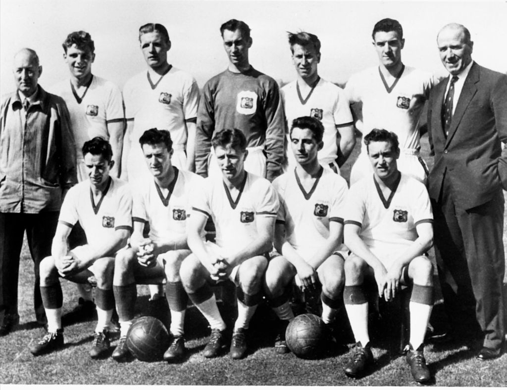 A Manchester United nyolc futballistája halt meg az 1958-as müncheni légszerencsétlenségben (Fotó: Getty Images)