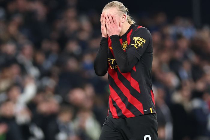 Haaland sem tudott segíteni a Manchester Cityn a Tottenham ellen