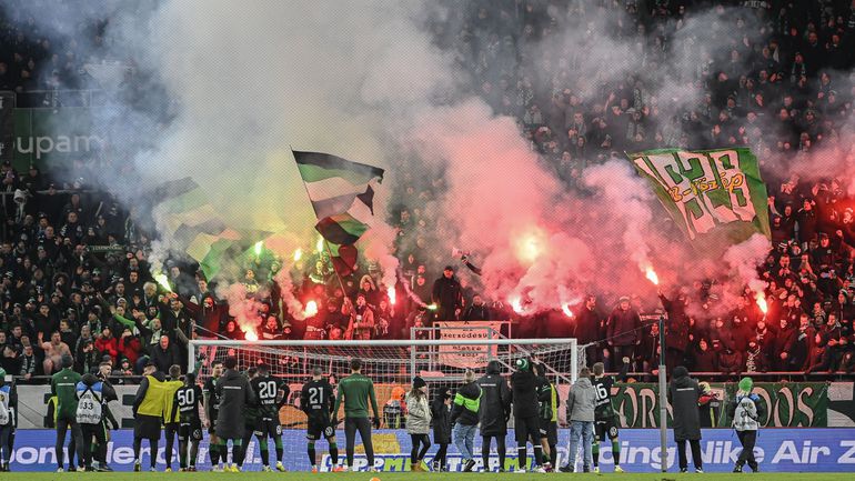 A Fradi nyerte az Újpest elleni derbit (Fotó: MTI/Szigetváry Zsolt)