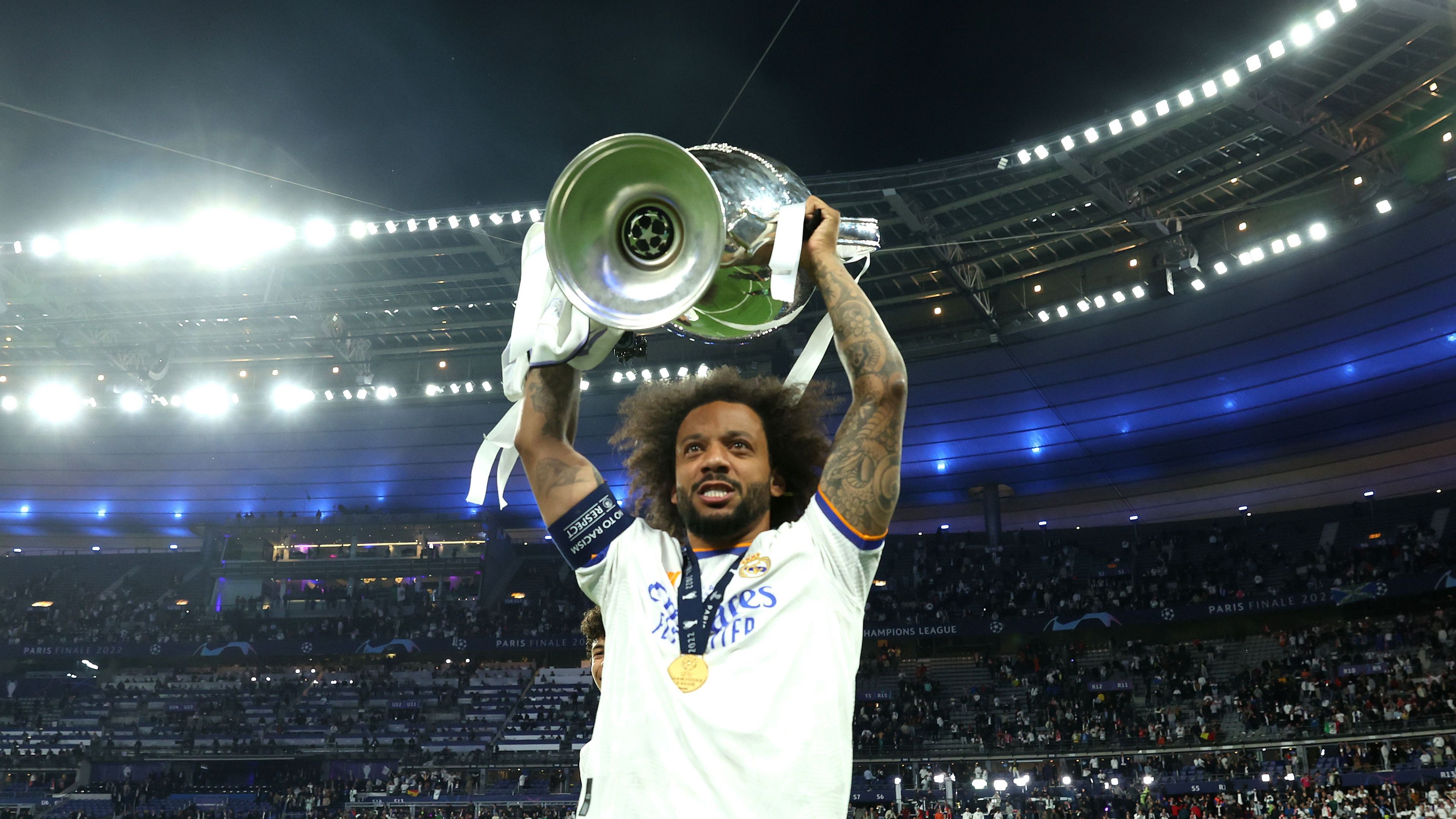 Marcelo ötször nyert Bajnokok Ligáját a Real Madriddal