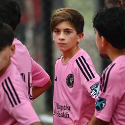 Az alma nem esett messze a fájától: Lionel Messi kisfia 11 (!) gólt lőtt egy mérkőzésen