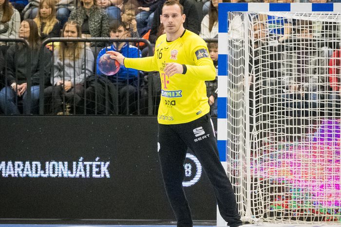 Vladimir Cupara kéztörést szenvedett, műteni kell (Fotó: handballveszprem.hu)