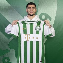 Ángelo Sagal a Ferencvárosnál folytatja (Fotó: fradi.hu)