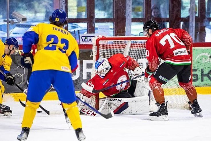 Ismét kikapott Ukrajnától a magyar férfi jégkorong-válogatott