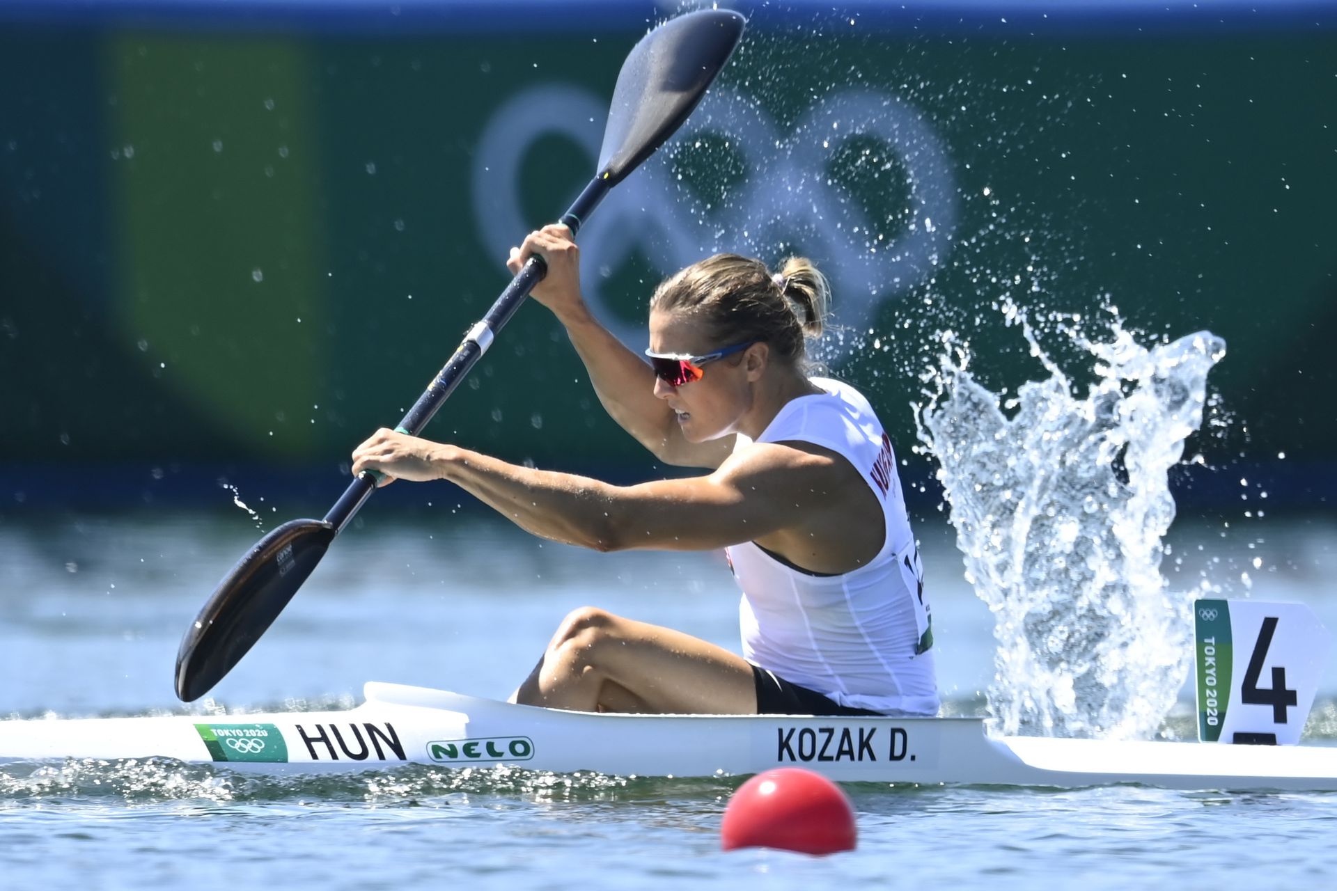 Kozák Danuta hatodik olimpiai aranyát Zora világra jötte után szerezte Fotó: MTI/Kovács Tamás