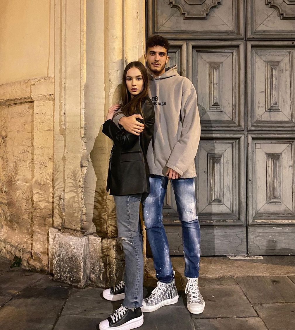Barátnőjével, Ágival élvezik az olaszországi életet /Fotó: Balogh Botond/Instagram