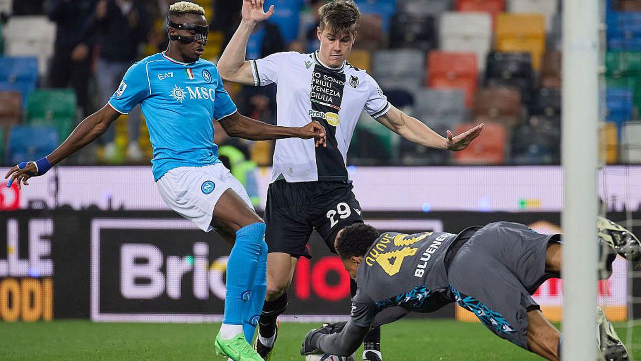 Udinese saved a point against Napoli in extra time, but they are still in the relegation zone