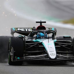 F1-hírek: George Russell nyerte az esőt és piros zászlót hozó időmérőt Nagy-Britanniában