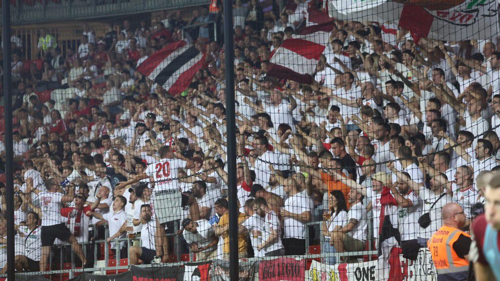 Jövő csütörtökön debreceni szurkolókkal telhet meg a Rapid Wien stadionjának vendégszektora (Fotó: dvsc.hu)