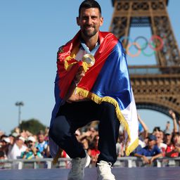 Így reagált Djokovics arra, hogy a szerb pólósok kikaptak a magyaroktól – videó