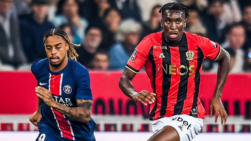 Nem bírt egymással a Nice és a Paris Saint-Germain (Fotó: OGC Nice/X)