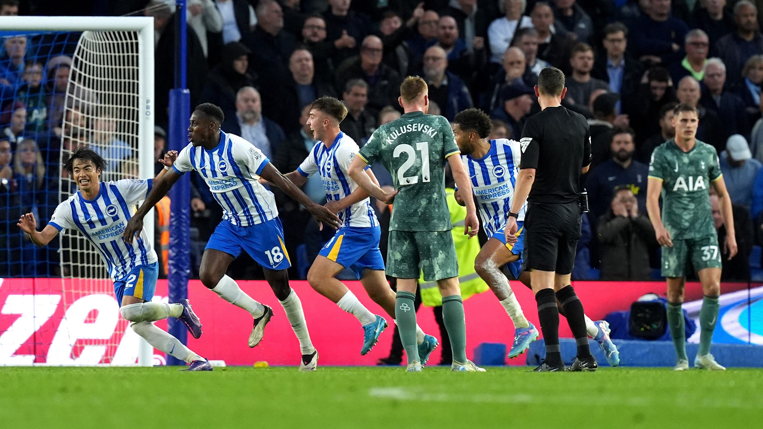 A Fradi után a Brighton már nagy falat volt: harmadszor kapott ki a bajnokságban a Tottenham