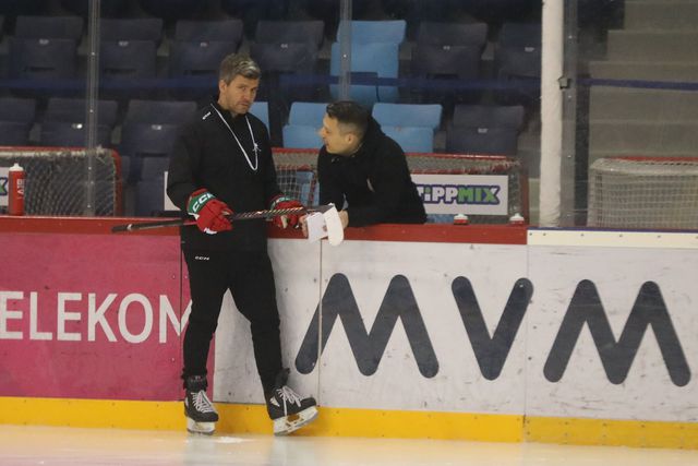 Majoross Gergely edzés közben (Fotó: Juhász Sára)