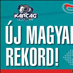 Filutás megdöntötte az egyórás kerékpározás magyar csúcsát