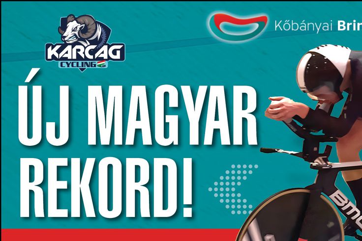 Filutás megdöntötte az egyórás kerékpározás magyar csúcsát